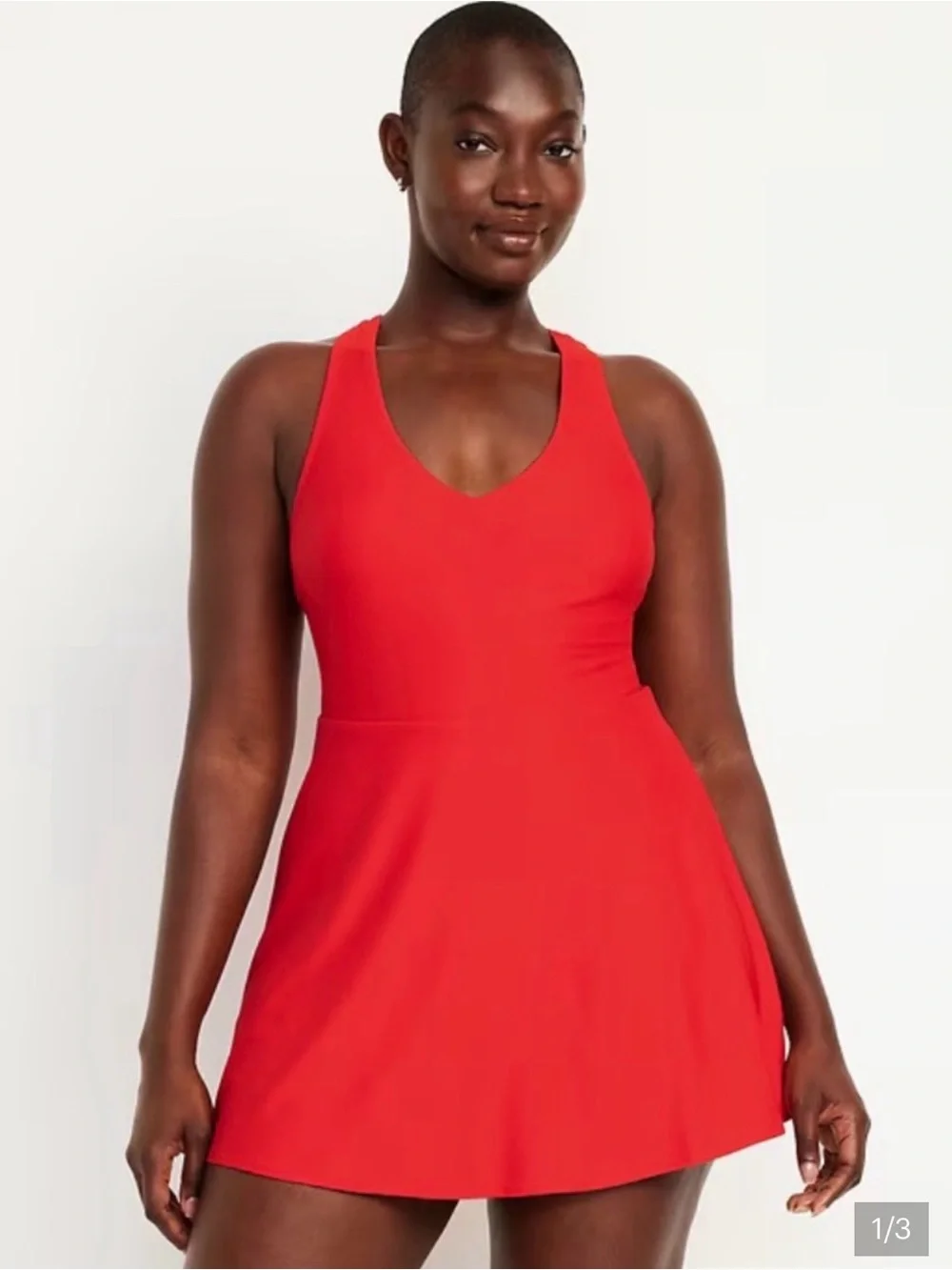 Old Navy Red Swim Dress
